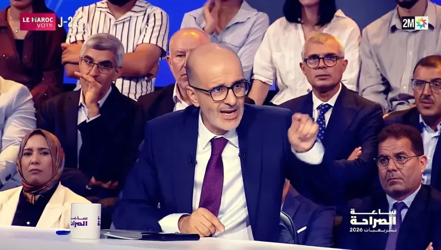 إدريس الأزمي يهاجم منافسه عبر التلفزيون في الصخيرات-تمارة